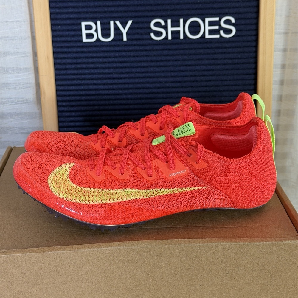 Nike Zoom Superfly Elite 2 Bright Crimson Spikes Men Size 7 /‎ Women Size 8.5